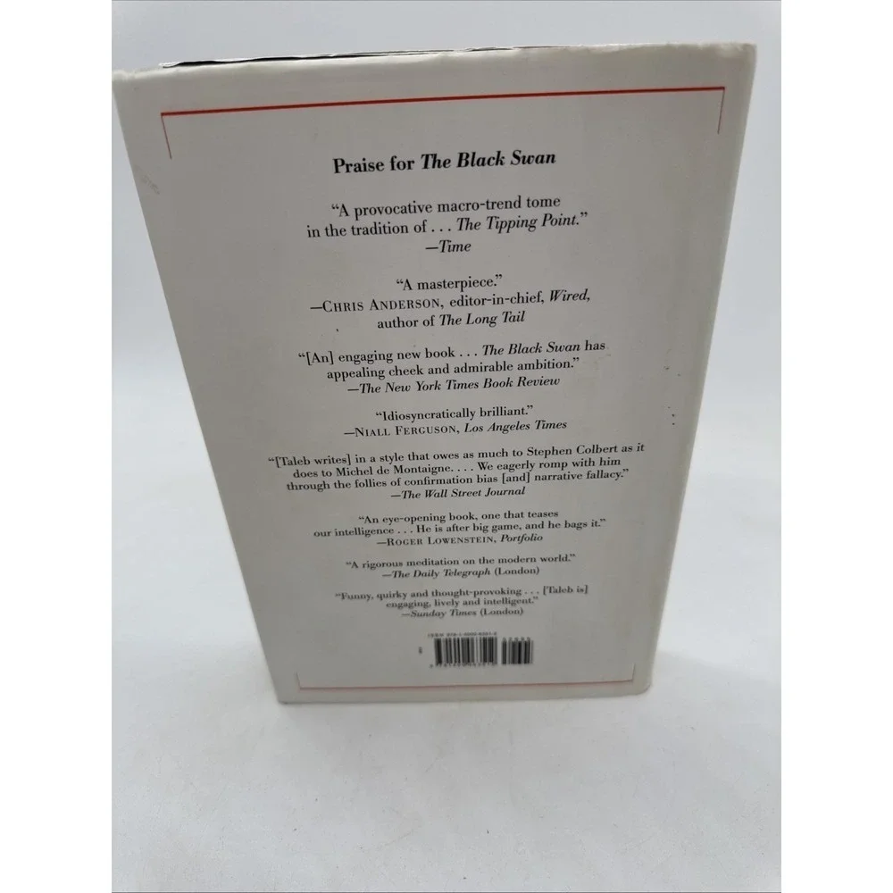 Nassim Nicholas Taleb's The Black Swan Hardcover Book Philosophy Science Finance